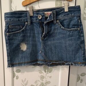 Mossimo Supply Co. Blue Denim Mini Skirt